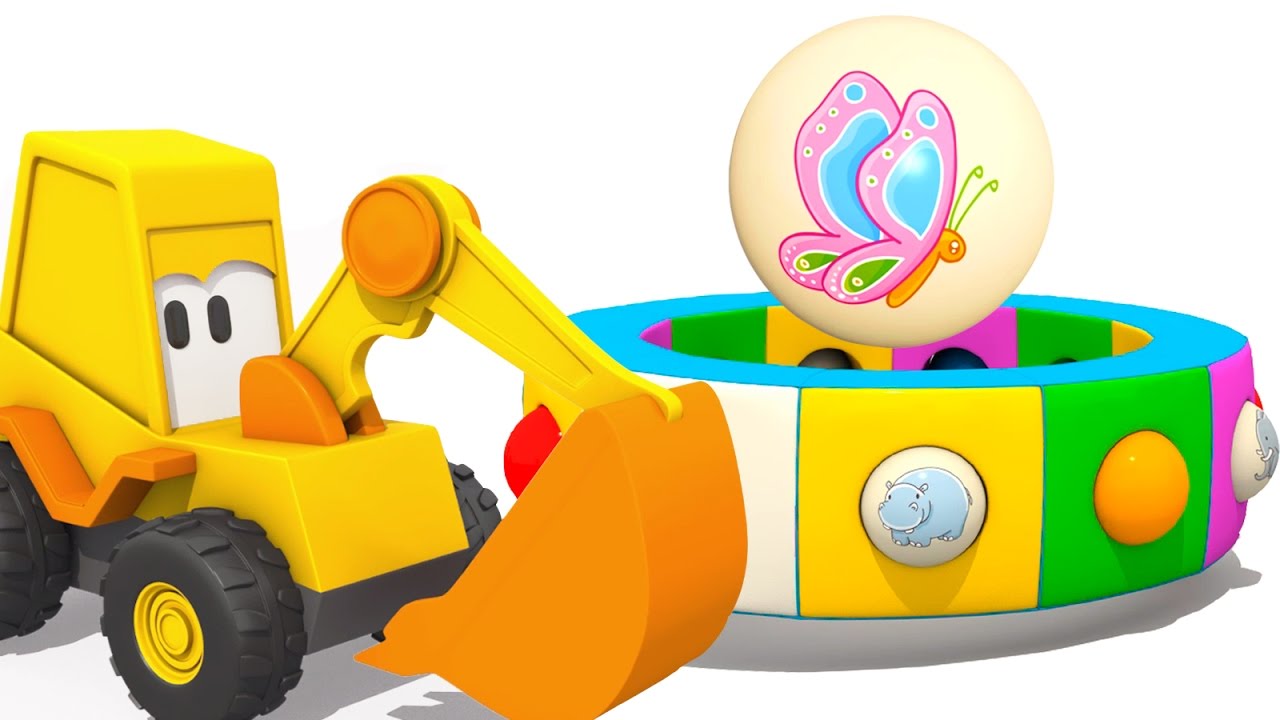 Ekskavator-Masya-i-Veselaya-karusel.-Bukashki-i-Nasekomye.-Razvivayushhij-3d-multik