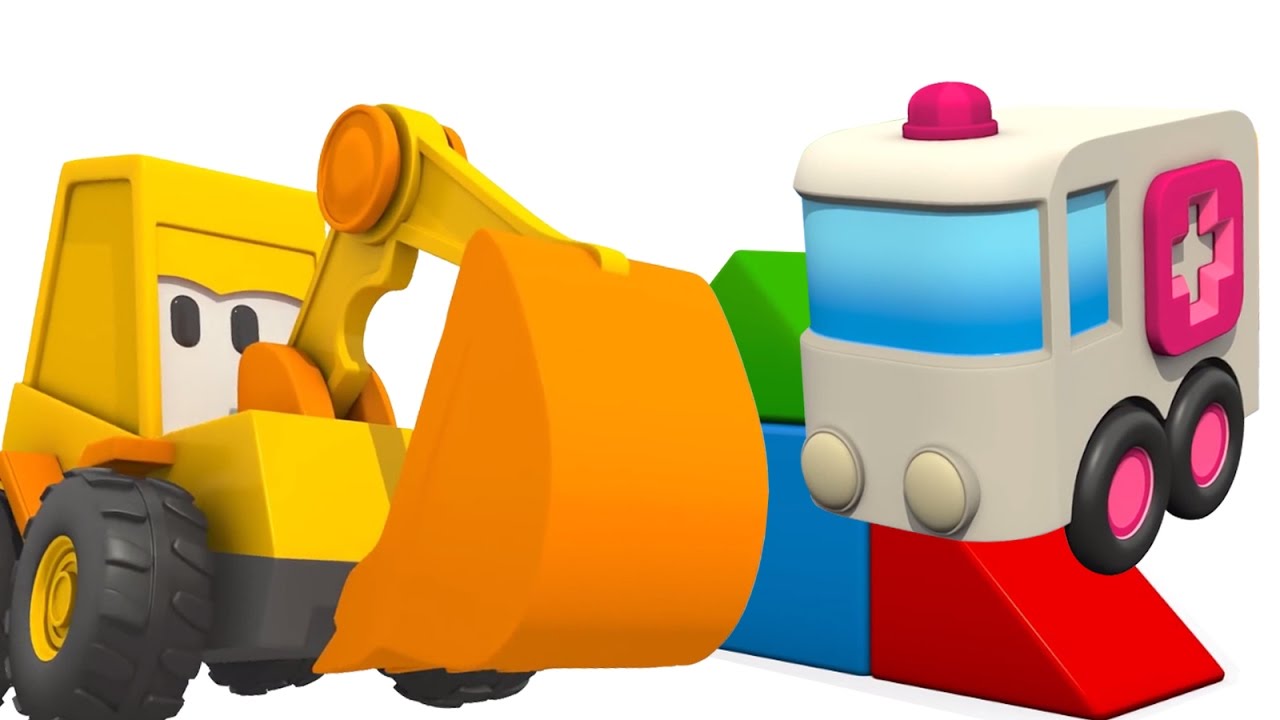 Ekskavator-Masya-i-yajtso-s-syurprizom.-Multik-konstruktor-Skoraya-Pomoshh