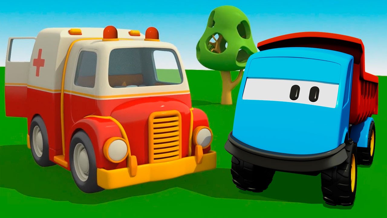 Gruzovichok-Leva-VSE-SERII.-Pozharnaya.-Politsejskaya.-Skoraya-pomoshh-multik-konstruktor-raskraska