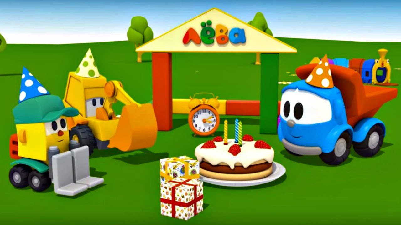 Gruzovichok-Leva-prazdnuyut-den-Rozhdeniya.-Gotovim-prazdnichnyj-tort