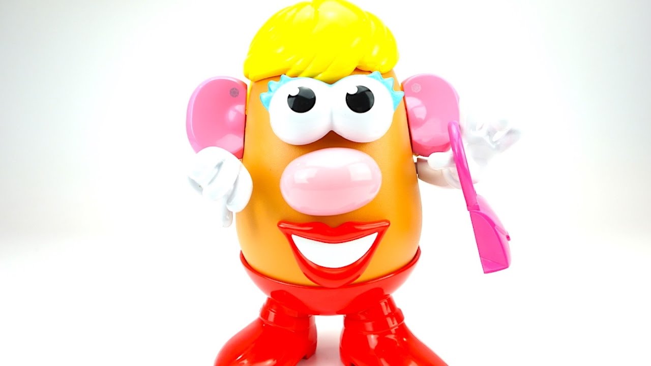 Igrushka-Konstruktor-Missis-Kartoshka.-Sobiraem-zabavnyi-konstruktor.-Igrushkin-TV