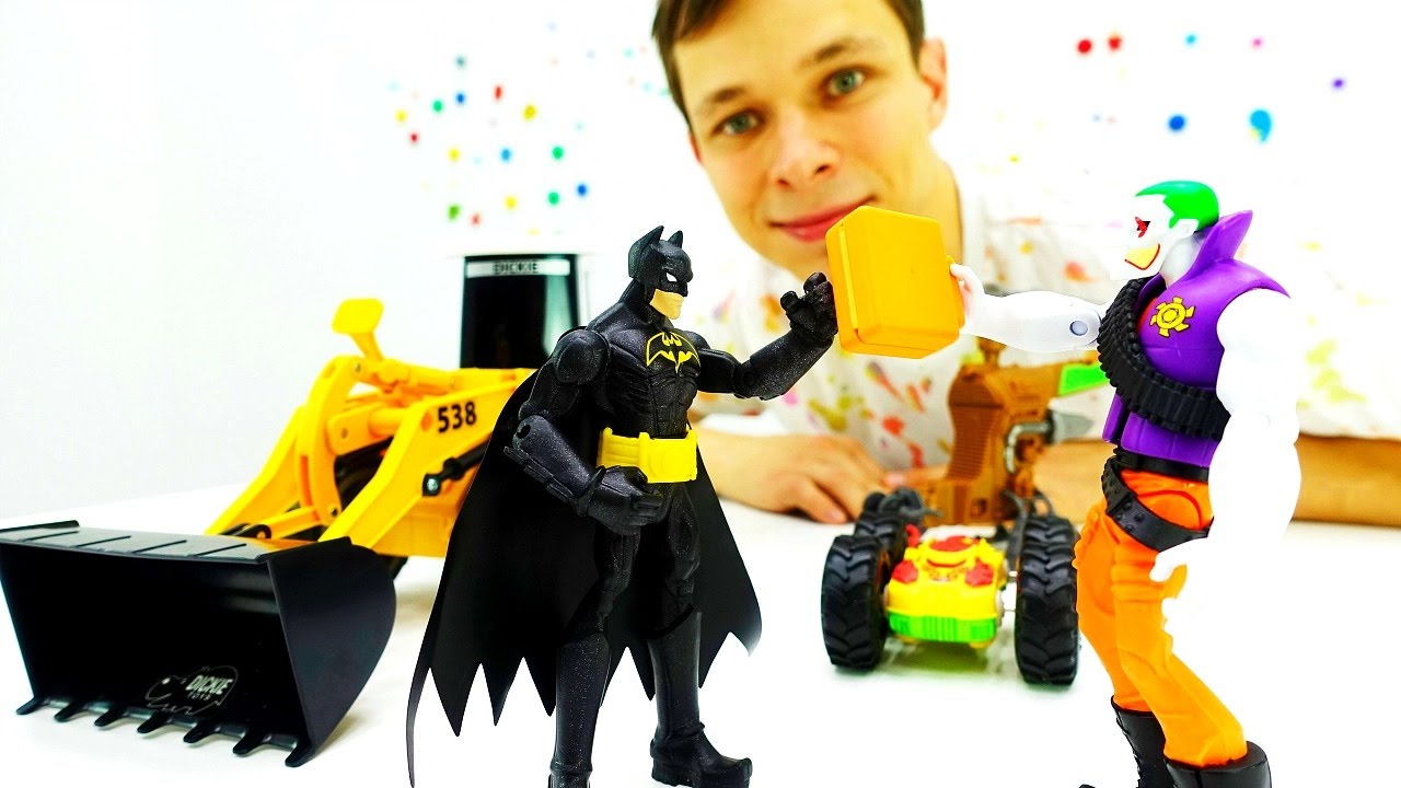 Igry-dlya-malchikov.-Betmen-protiv-Dzhokera-Video-igrushki-pro-supergeroev.-Krazha-Sekretnogo-Oruzhiya