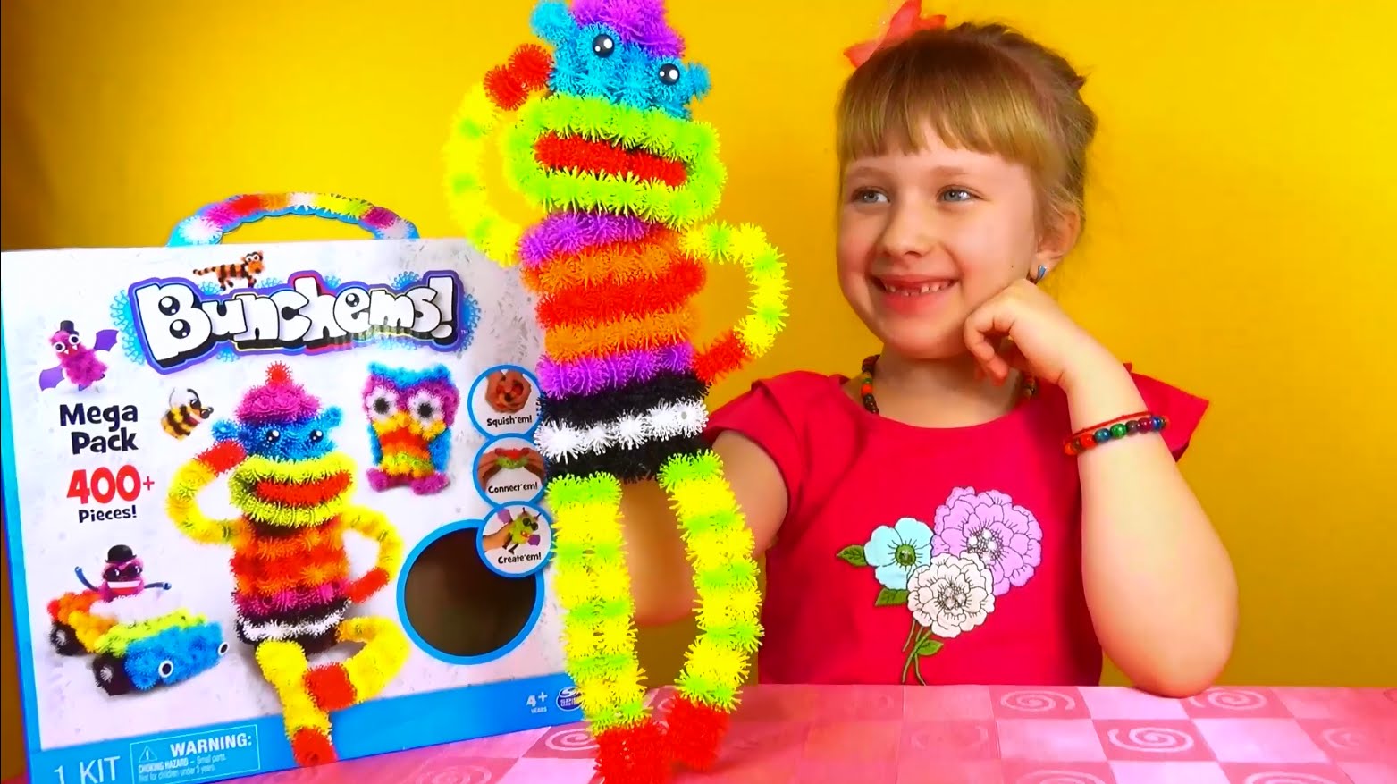 Konstruktor-repejnik-Bunchems-Bunchems-MEGA-400-Pack-DIY-Rainbow-Animals-Disney-Monsters-Monkeys