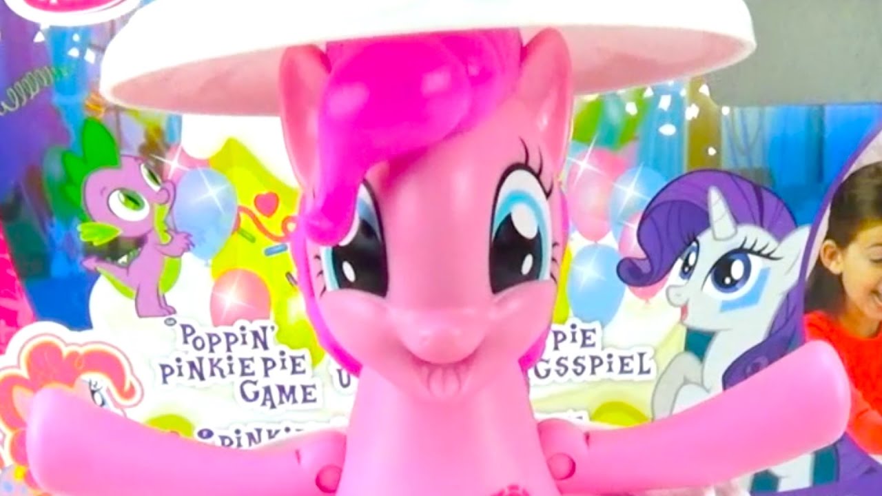 Mai-litl-poni-otkryvaem-igrovoi-nabor.-Prazdnichnyi-tort-PinkiPai-.-Igrushkin-TV