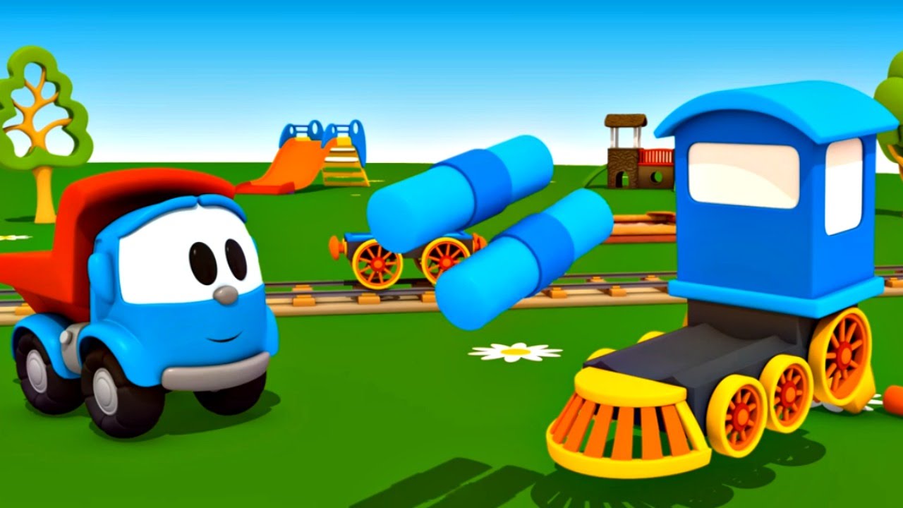 Malysh-Gruzovichok-Leva.-Samye-interesnye-serii.-Razvivayushhij-multik-dlya-malyshej