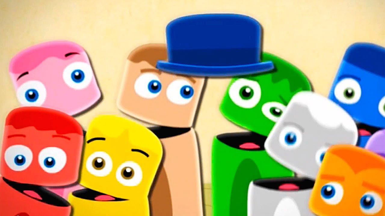 Malyshi-Karandashi-multiki-dlya-detej-ot-goda-TSveta-dlya-samyh-malenkih-ZELENYJ-ot-BabyfirstTV