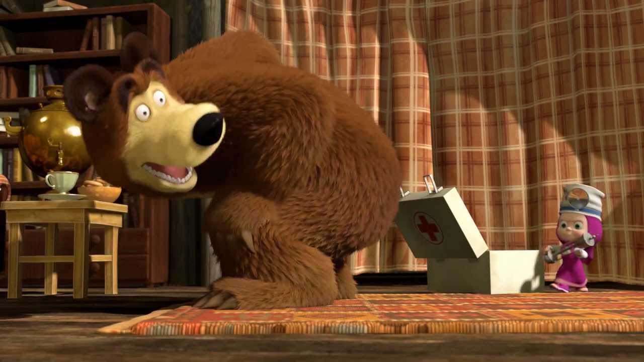 Masha-i-Medved-Budte-zdorovy-Samyj-postelnyj-lezhim