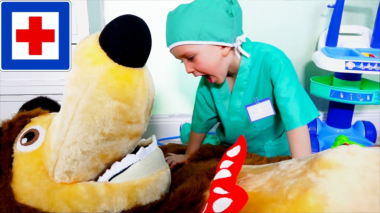 Masha-i-Medved-Doktora-k-Vashim-Uslugam-Novaya-Seriya-Multik-ot-Vlad-SHou-Masha-and-the-Bear