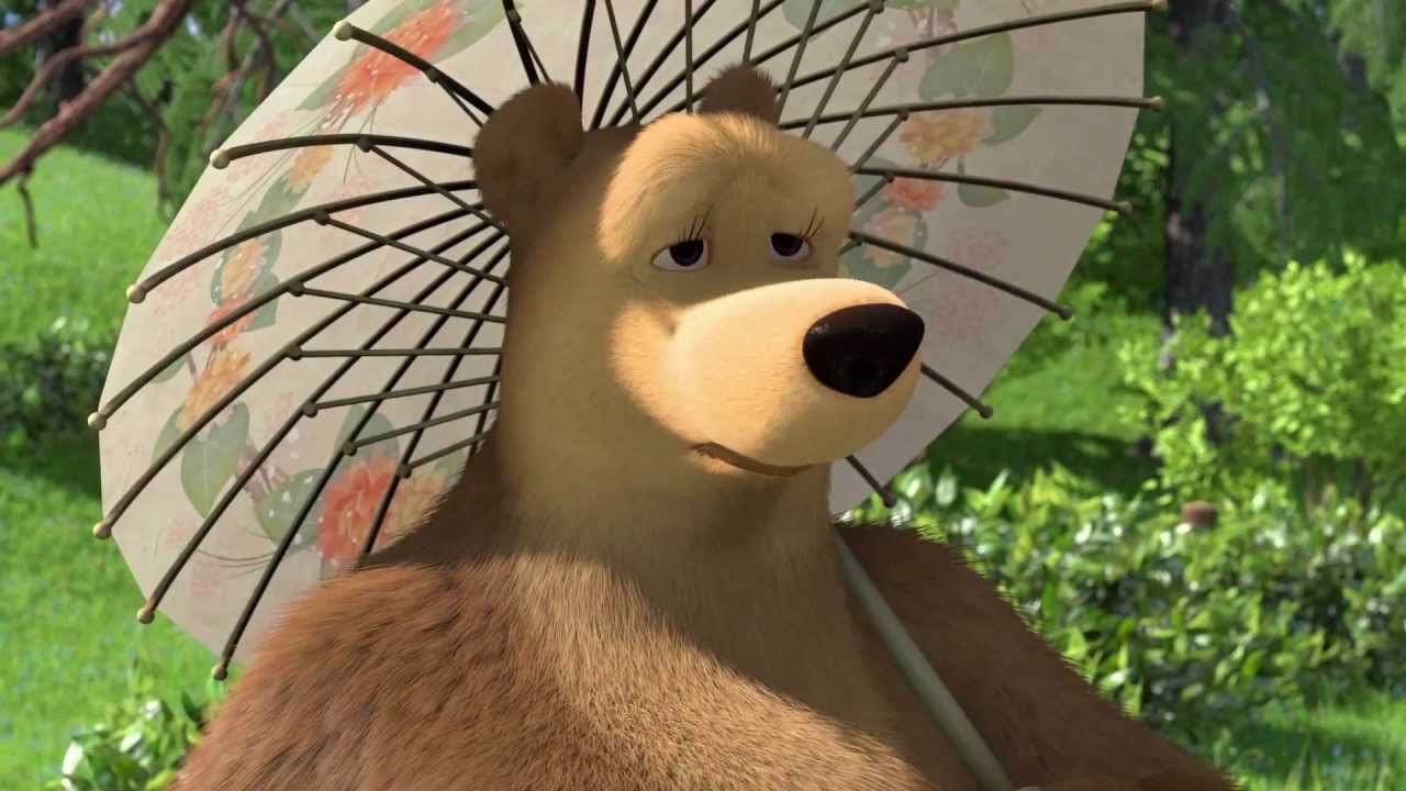 Masha-i-Medved-Dyshite-Ne-dyshite-Gusenitsa