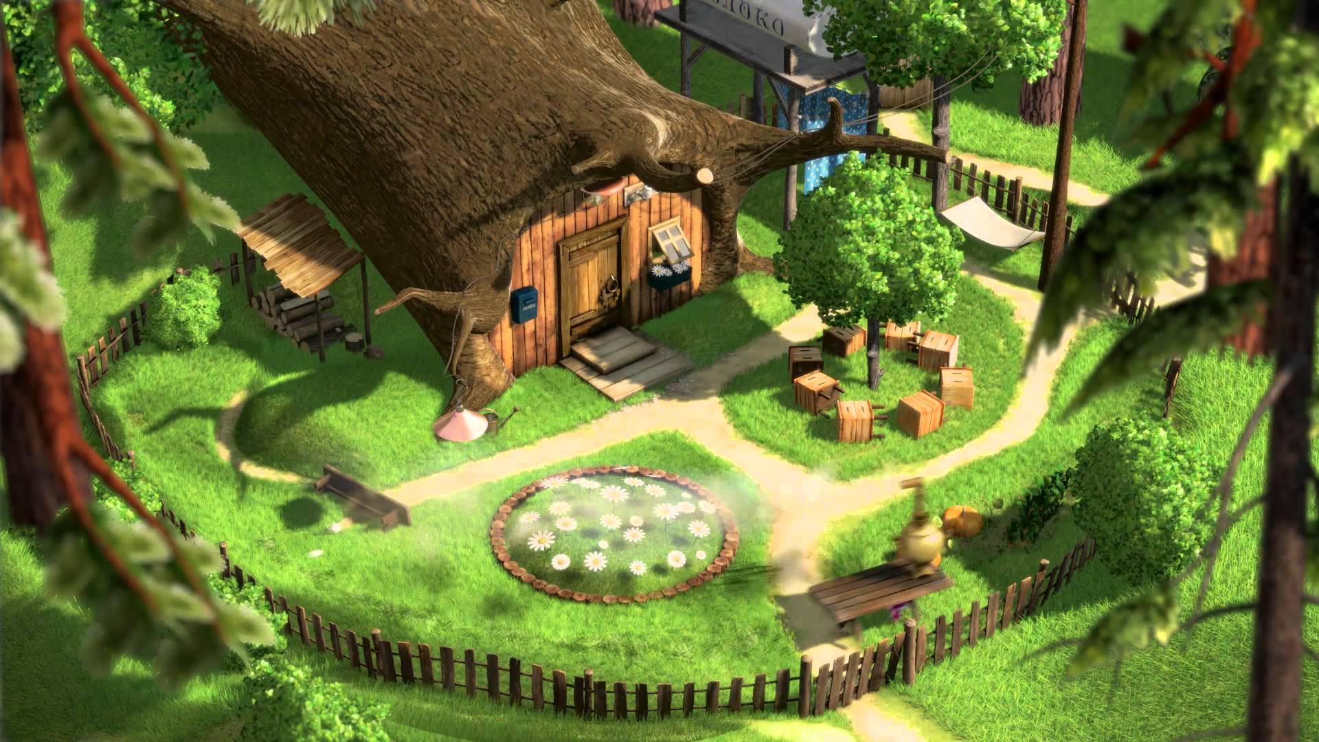 Masha-i-Medved-Pervaya-vstrecha-Mama-pchely