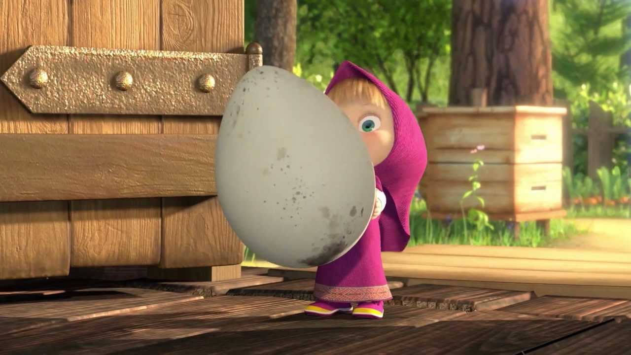 Masha-i-Medved-Podkidysh-Smotri-chto-nam-podkinuli