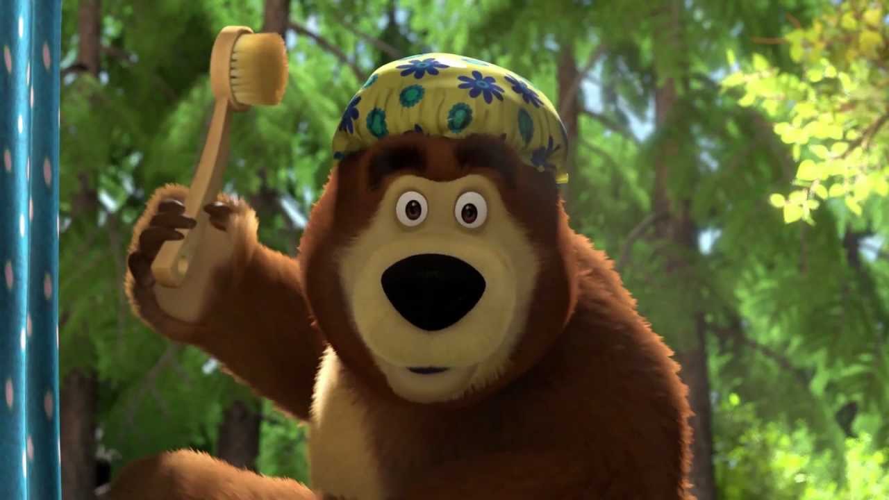 Masha-i-Medved-Usatyj-Polosatyj-Vstrecha-staryh-druzej