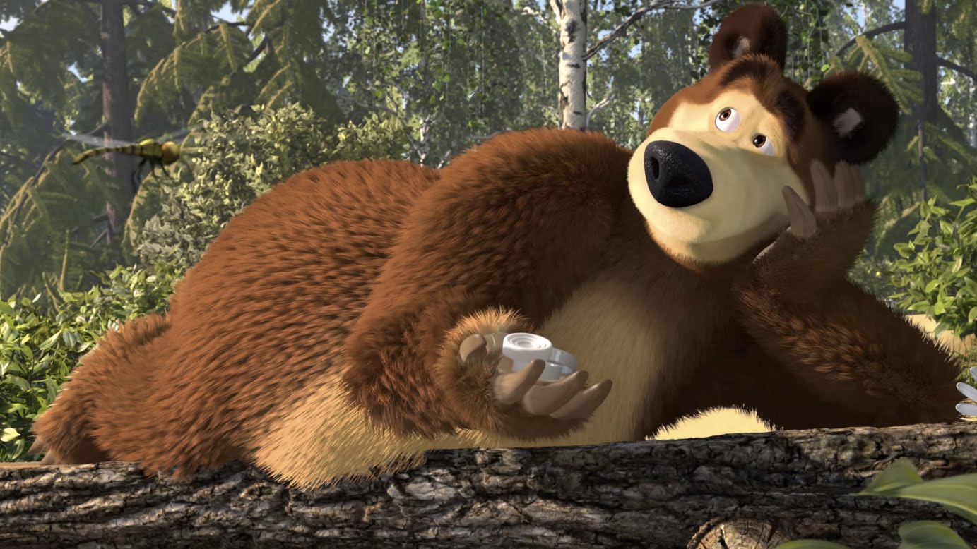 Masha-i-medved-Neulovimye-Mstiteli-SHashki-so-strekozoj