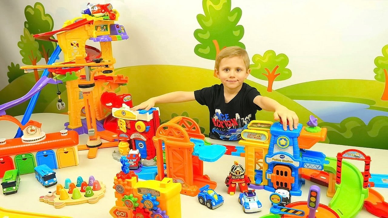 Mashinki-Robokar-Poli.-Avtobus-Tajo.-Superkrylya-Dzhet-i-Pol.-Razvivayushhee-Video-dlya-detej-pro-mashinki