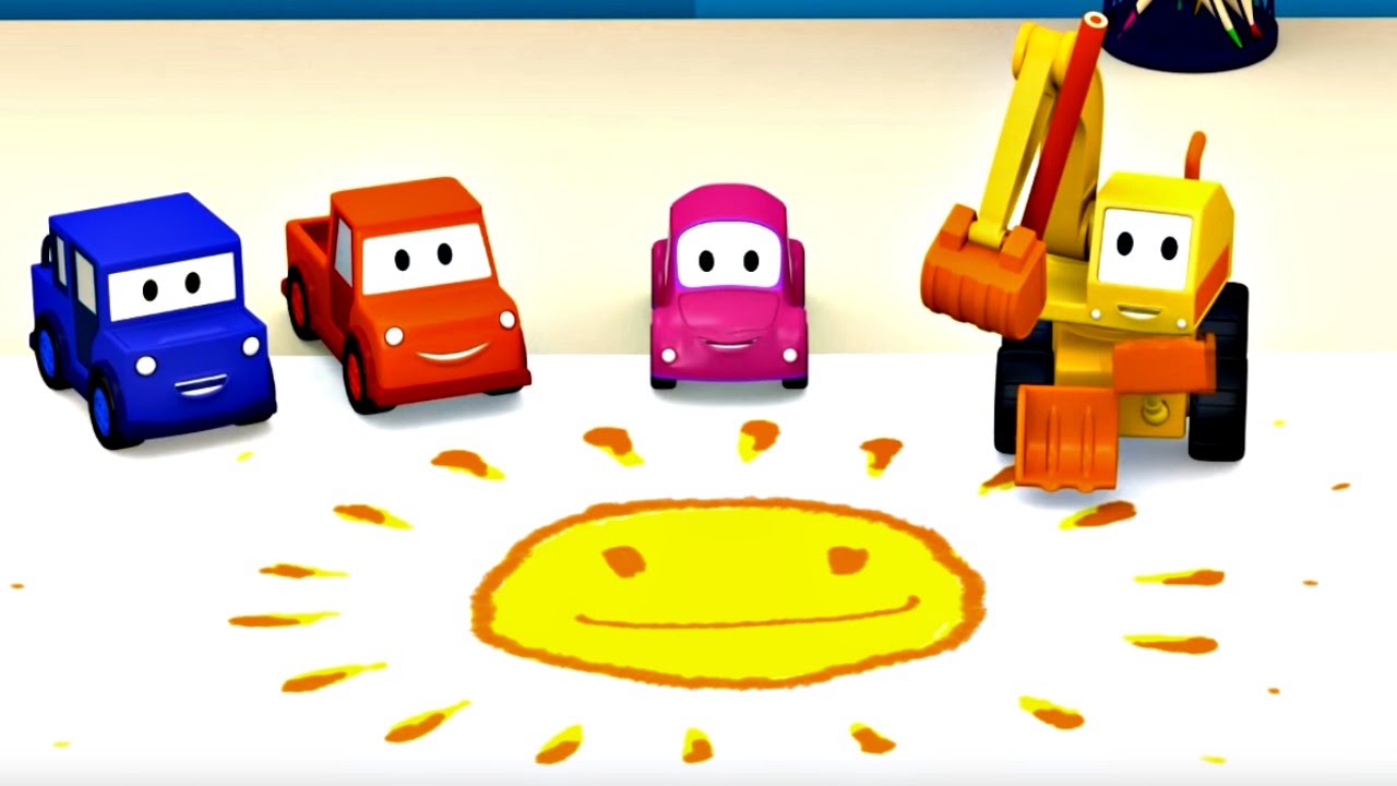 Multfilm-pro-mashinki.-Ekskavator-Aha.-Razvivayushhij-multik-s-3D-mashinkami