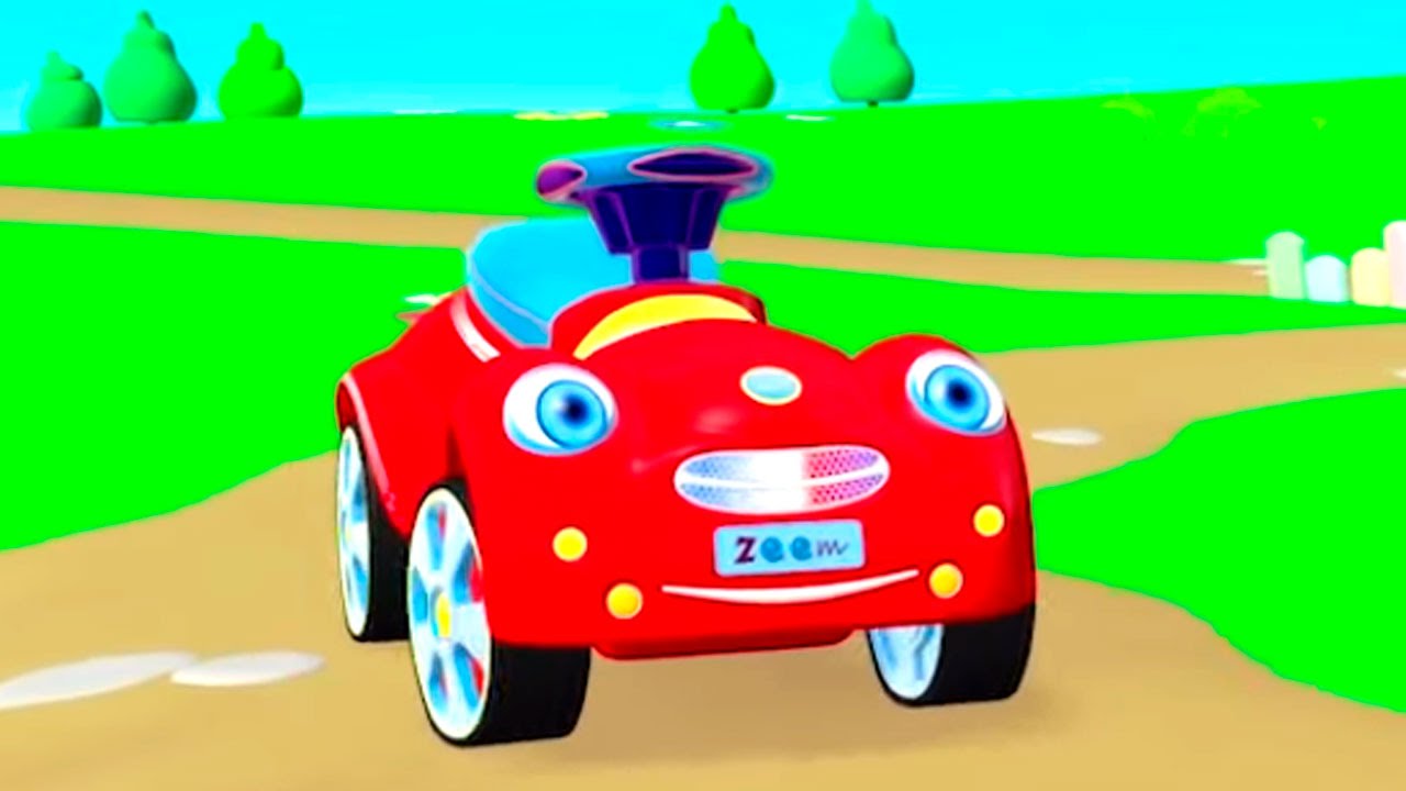 Multik-dlya-detej-pro-Krasnuyu-Mashinku.-Uchimsya-schitat-do-3.-Multiki-studii-Zim-Zum