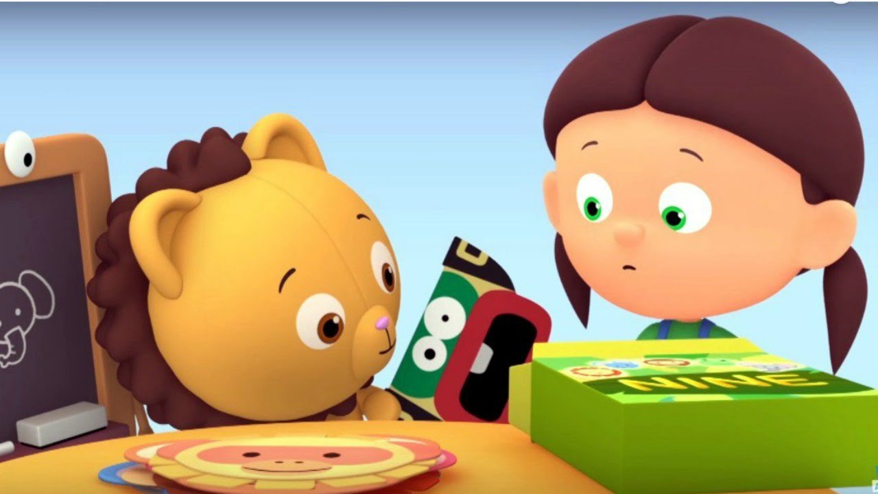 Multik-dlya-samyh-malenkih.-Schitaem-s-Poloj-tsifra-9.-Detskaya-MASKA-dzhunglej.-RAZVITIE-DETEJ