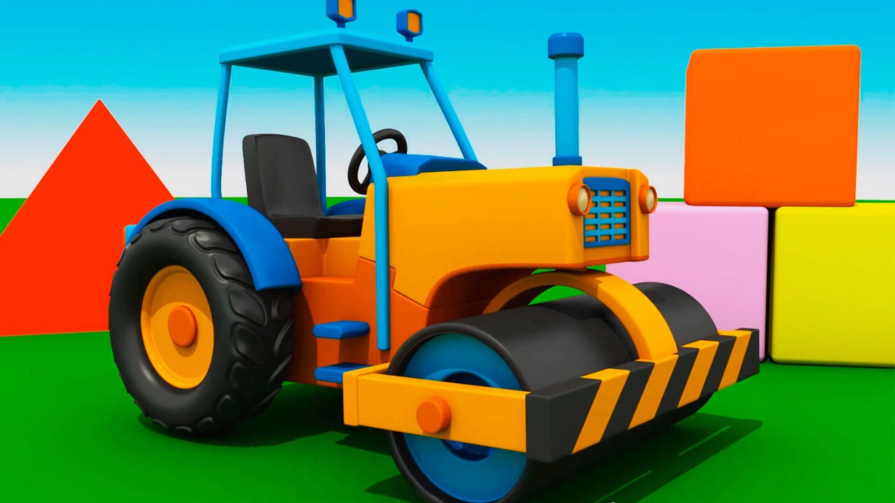 Multik-pro-Katok.-Uchim-tsveta-s-Gruzovichkom-Levoj.-Multik-raskraska-tsveta-dlya-detej