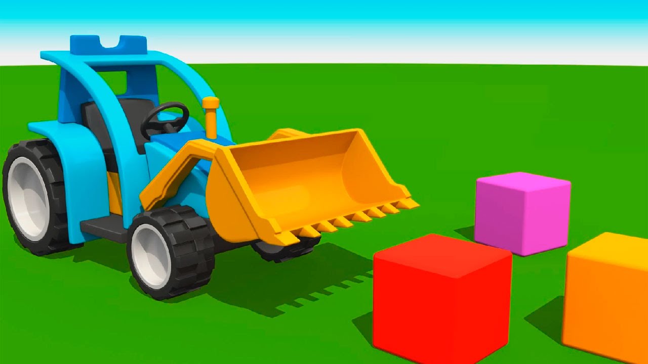 Multik-raskraska-pro-mashinki-Gruzovichok-Leva-i-Traktor-tsveta-dlya-detej