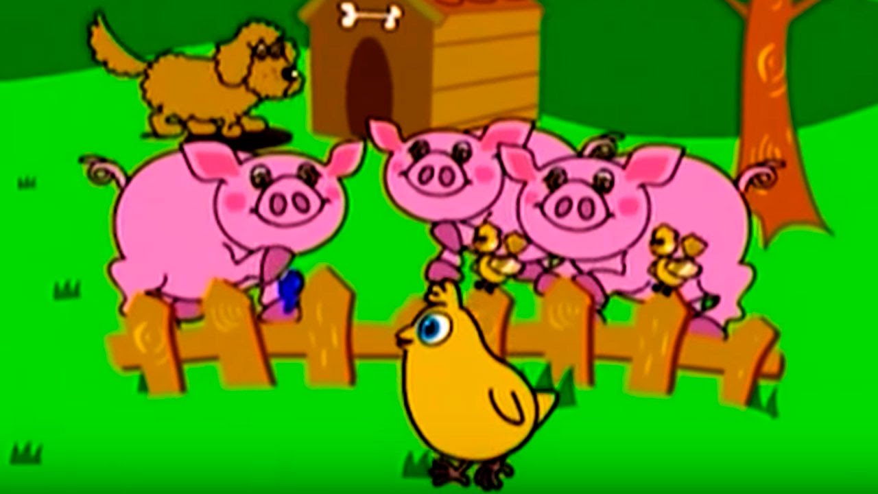 Multiki-dlya-malyshej.-Ferma-chisel.-TSifry-dlya-detej.-TSyplenok-Pip-schitaet-do-4.-Babyfirsttv