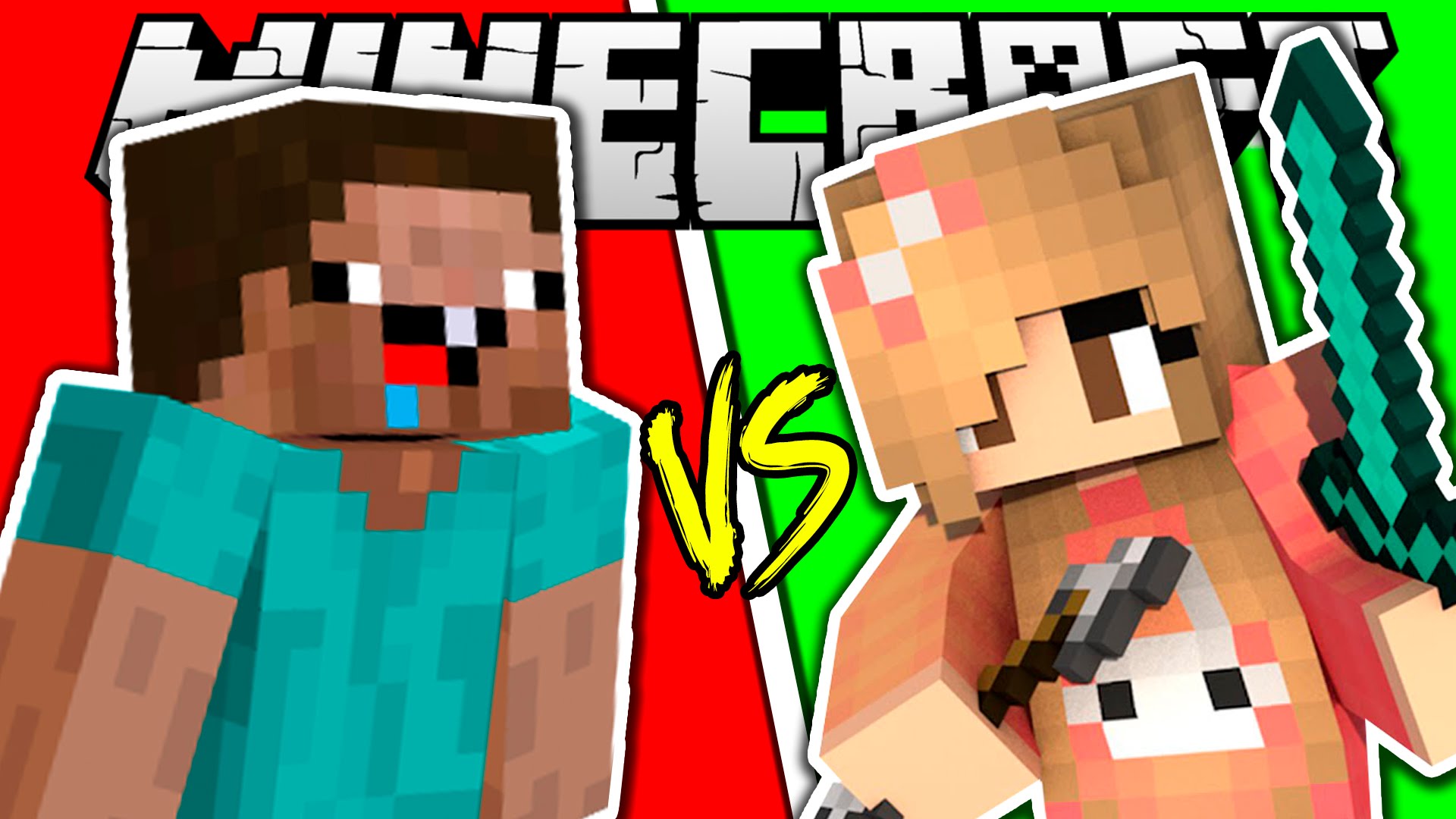 NUB-PROTIV-PRO-MAJNKRAFT-Kak-Postroit-Dom-v-Minecraft-MASHINIMA