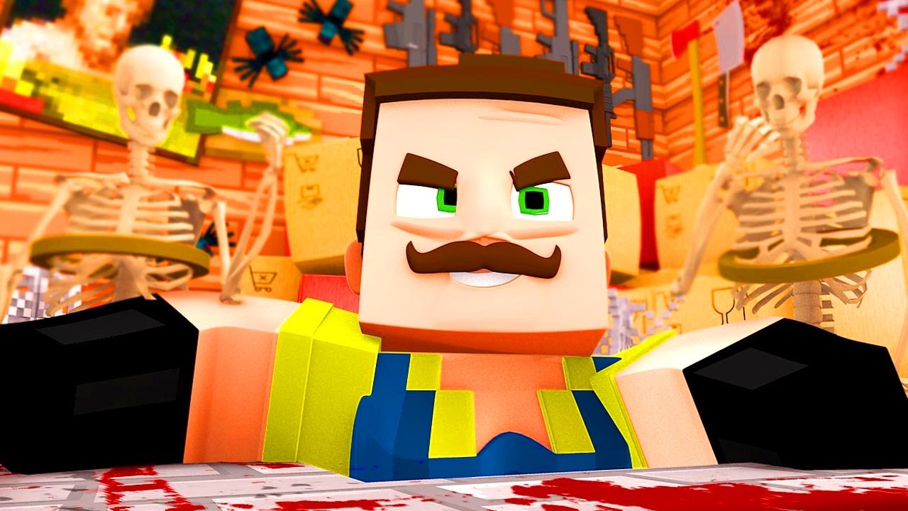 PRIVET-SOSED-V-MAJNKRAFTE-SOSED-DEVUSHKA-GALYA-BYDLO-HELLO-NEIGHBOUR-IN-MINECRAFT-ROLEPLAY