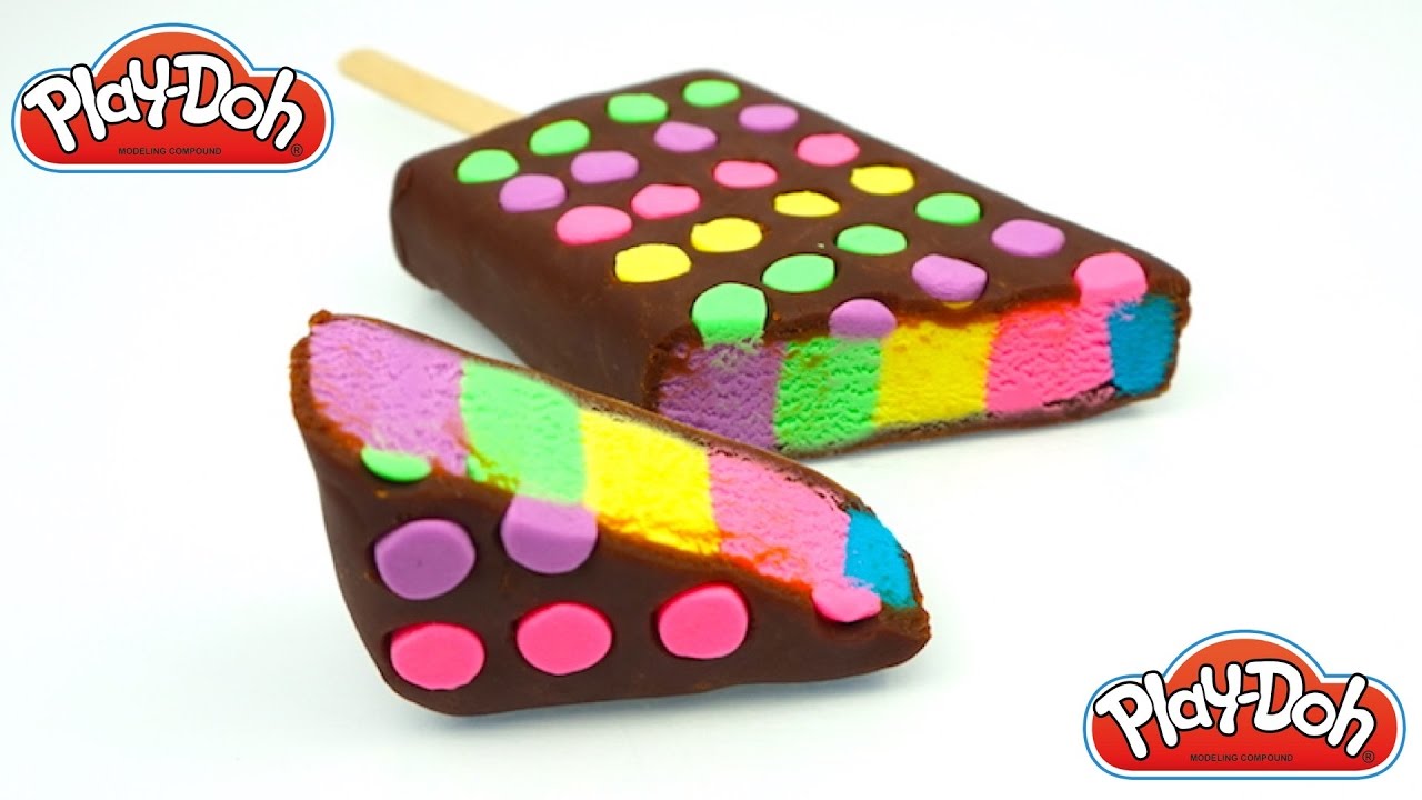 Plastilin-Plei-Do-delaem-morozhenoe-Plei-Do-uchim-tsveta-Plastilin-dlya-detei-Igrushkin-TV