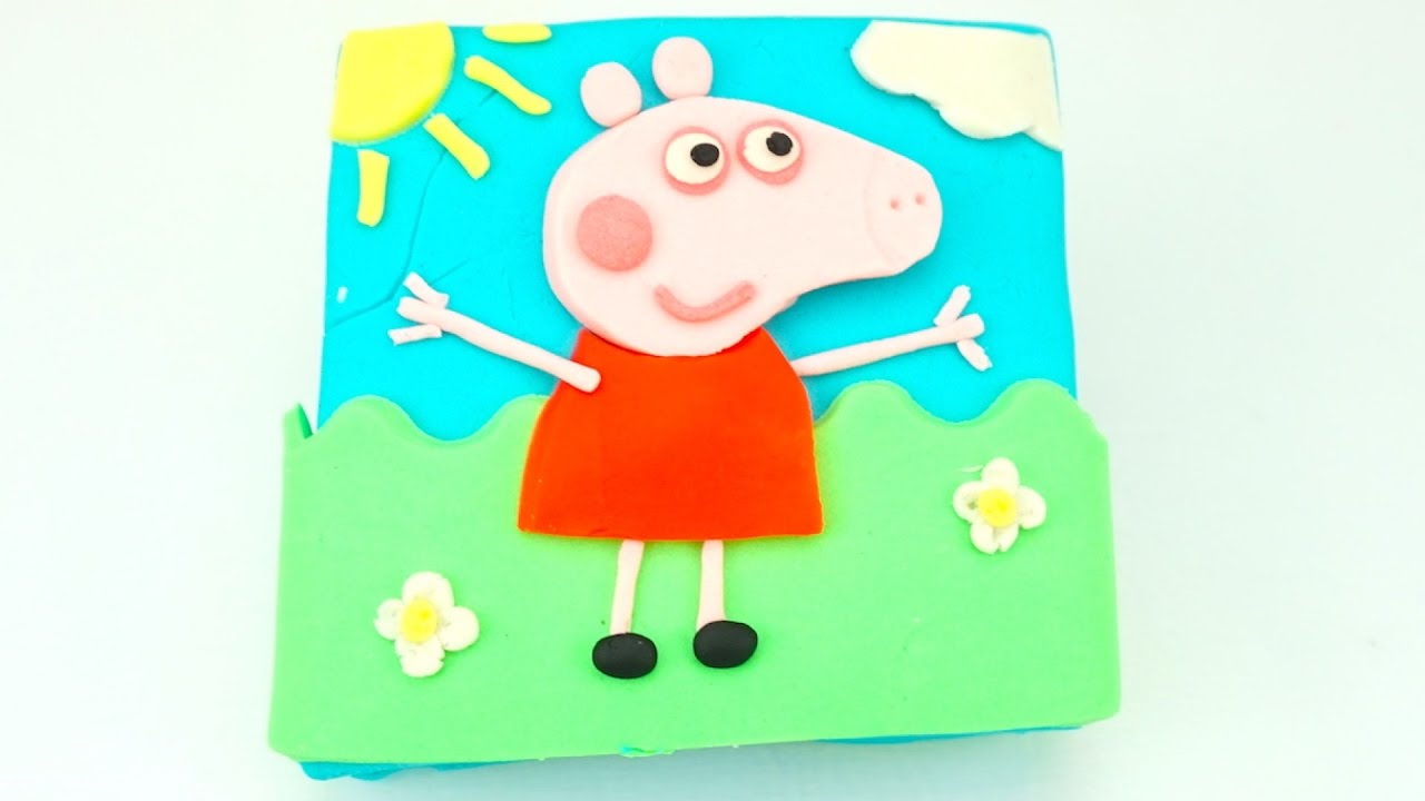 Plastilin-Plei-Do-lepim-tortik-Svinka-Peppa.-Lepka-dlya-detei-iz-plastilina.-Igrushkin-TV