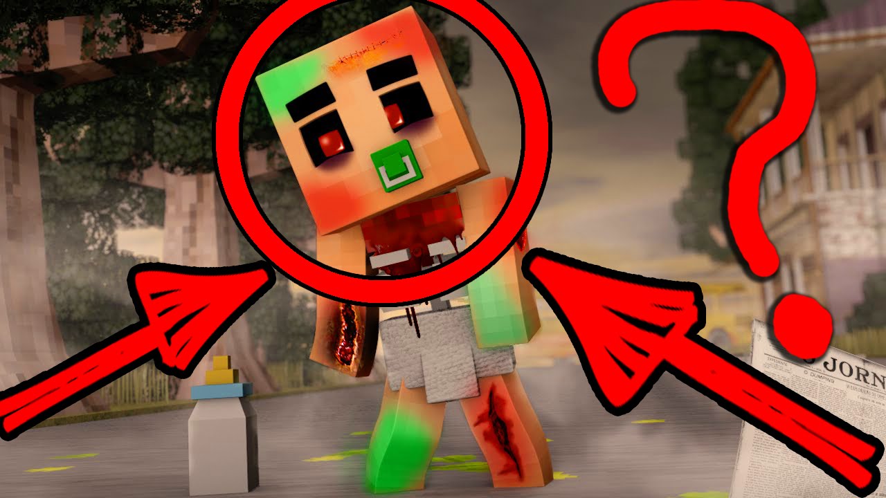 REBENOK-ZOMBI-SEL-MOZGI-V-MAJNKRAFTE-KTO-TVOJ-PAPOCHKA-V-MINECRAFT-WHOS-YOUR-DADDY