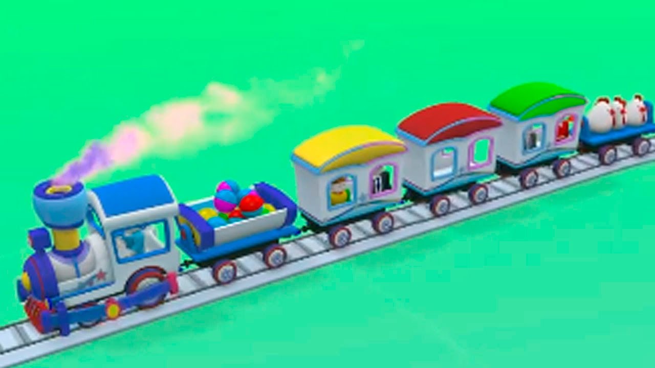 Rabota-Parovozika-3D-multfilmy-dlya-samyh-malenkih
