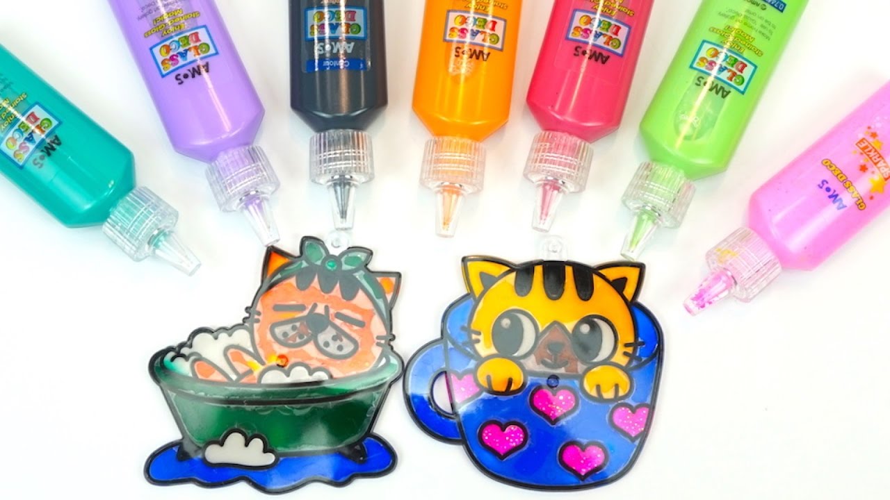 Raskrashivaem-vitrazhi-dlya-detei-.-Uchim-tsveta.-Rukodelie-dlya-detej.-Igrushkin-TV