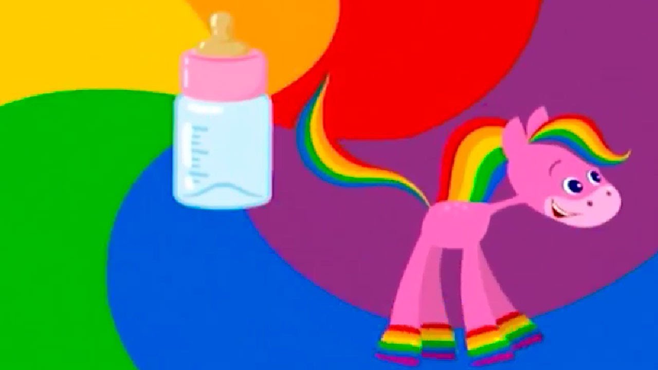 Razvivayushhie-multfilmy-dlya-malyshej-Loshadka-Raduga-uchim-tsveta-tsveta-dlya-malyshej