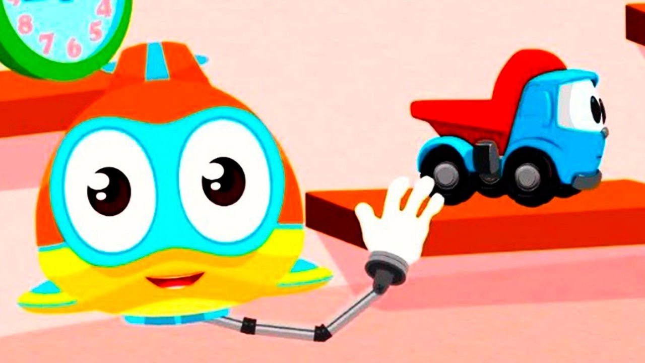 Razvivayushhie-multiki-Lodochka-SYU-i-druzya.-Sobiraem-pazl-GRUZOVICHOK-LEVA.-Mashinki-dlya-detej