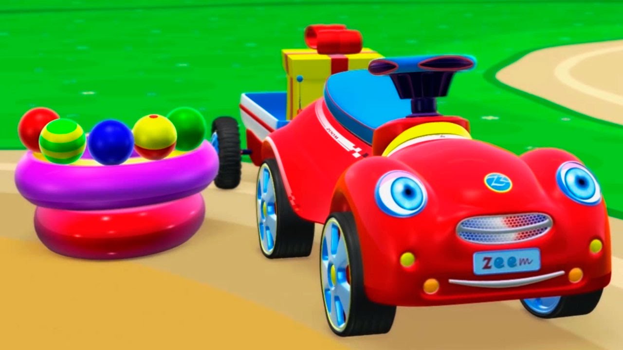 Razvivayushhij-3D-multfilm-dlya-malyshej-Mashinka-i-Vertoletik-stroyat-Detskij-Bassejn-multiki-Zim-Zum