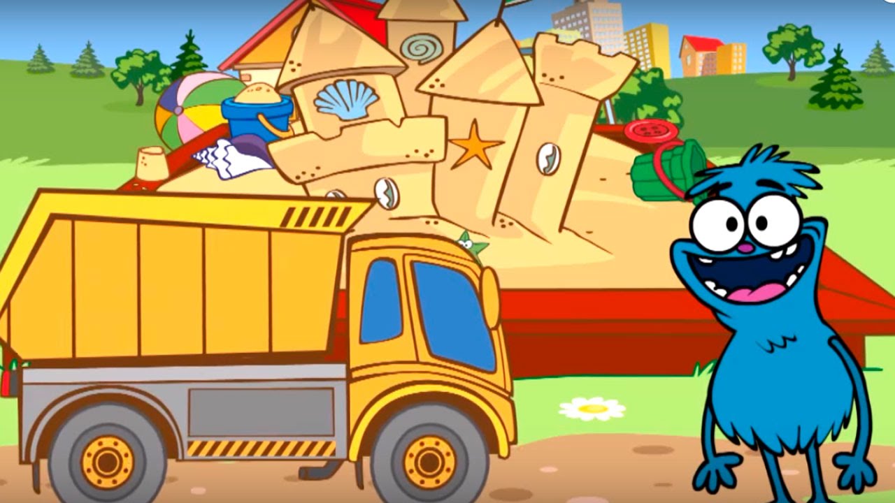 Razvivayushhij-multfilm.-CHucha-Veselkin-na-detskoj-ploshhadke.-Stroim-Pesochnyj-Zamok