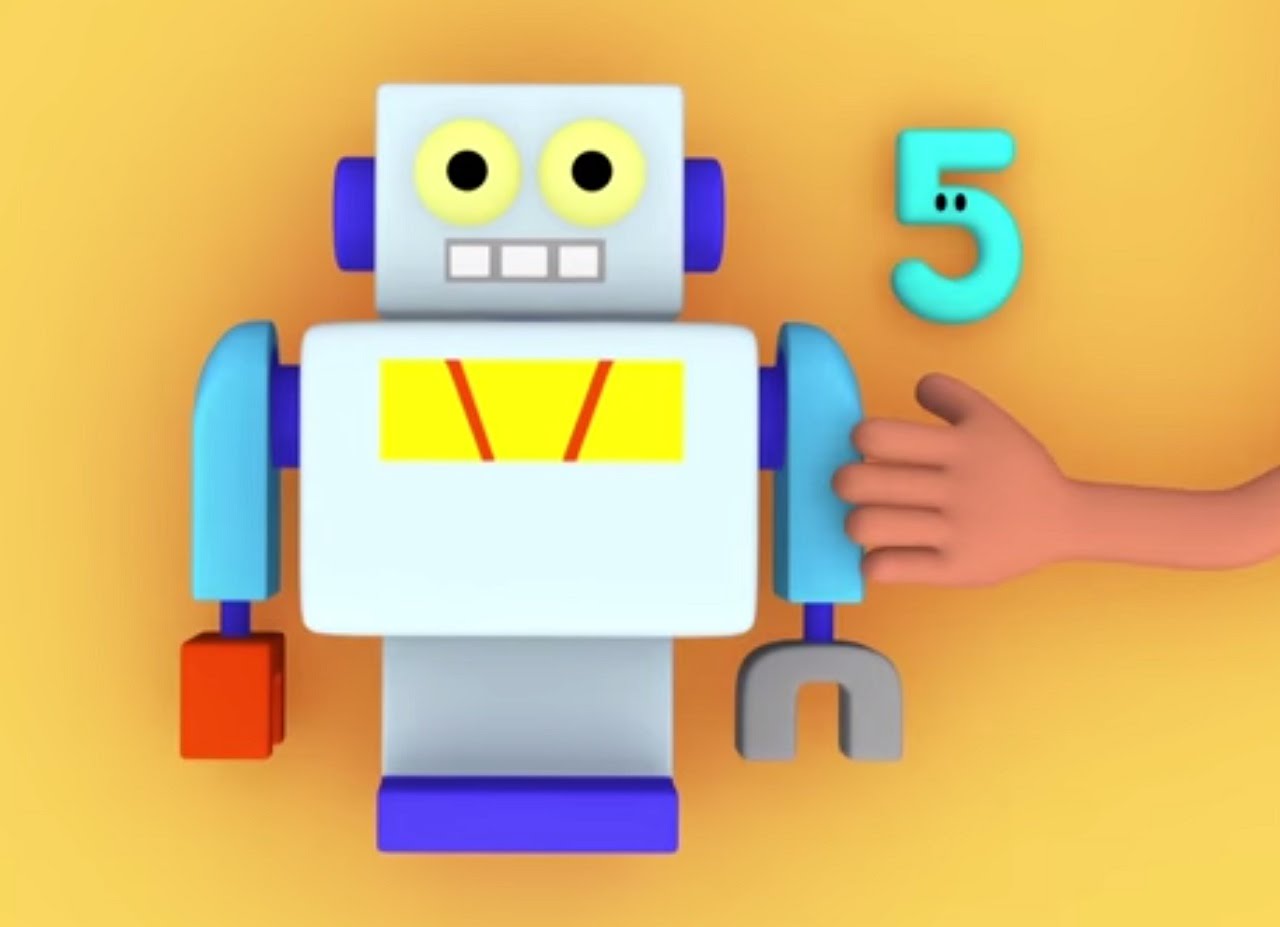 Razvivayushhij-multik-Schitaem-s-Poloj.-Uchimsya-schitat-do-5.-Davajte-sdelaem-robota