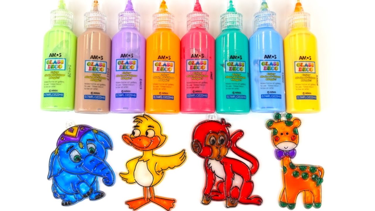 Risuem-vitrazhi.-Uchim-ZHivotnyh.-Rukodele.-Igrushkin-TV