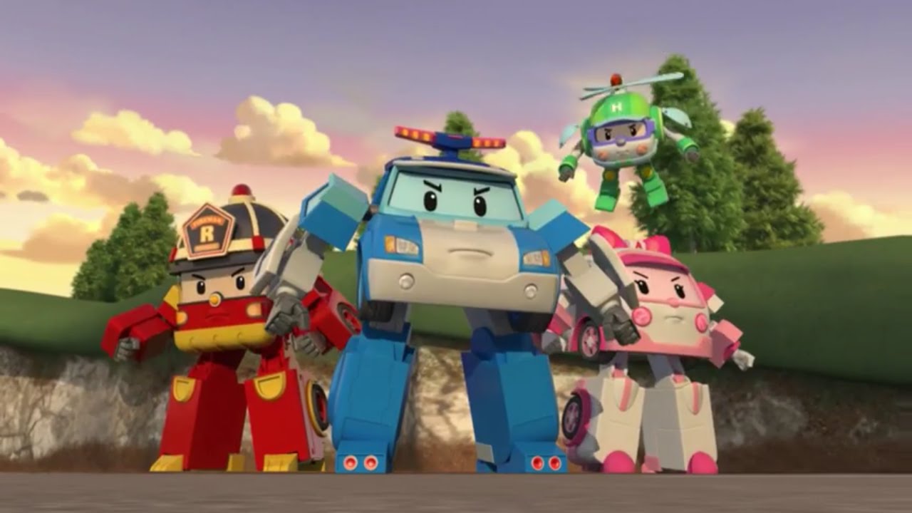 Robokar-Poli-Novye-serii-2-sezon-41-seriya-Multiki-pro-mashinki-dlya-malyshej