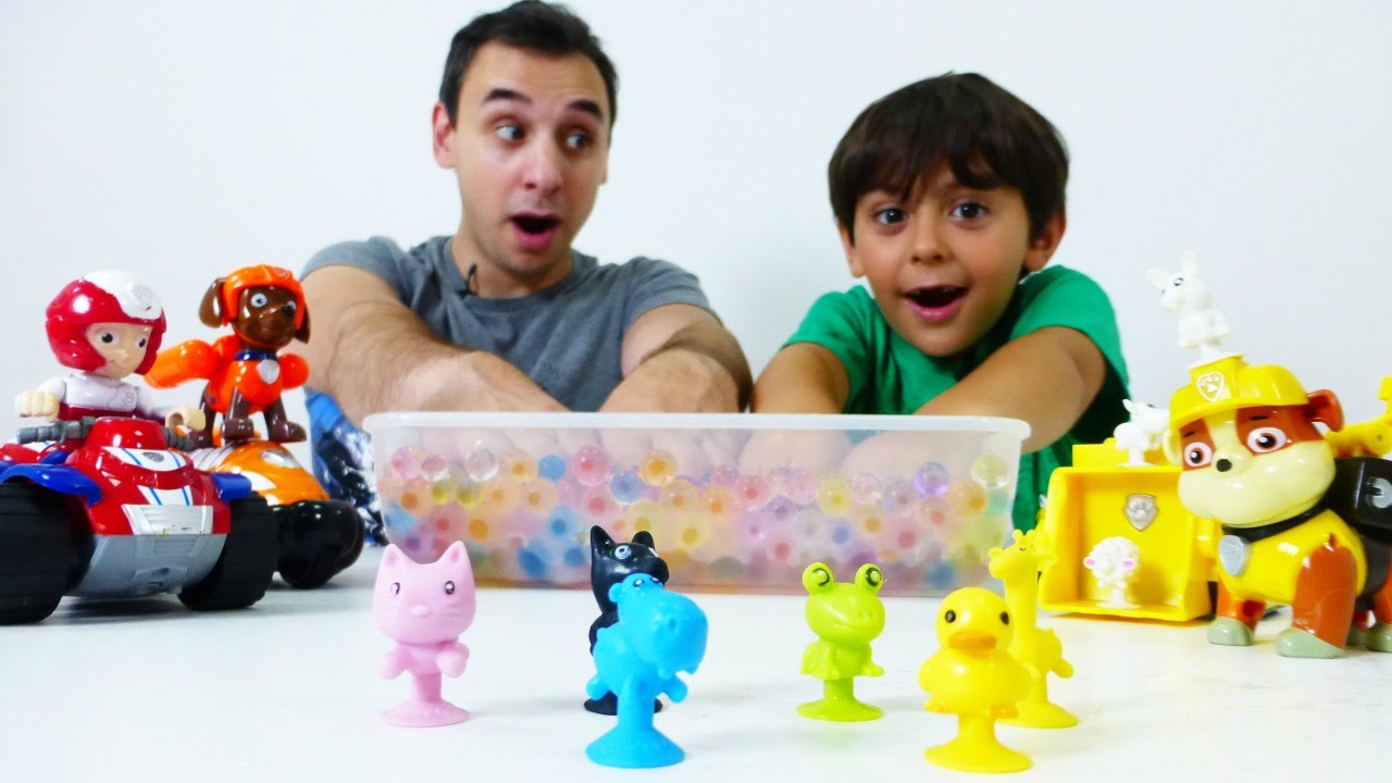 SHHENYACHIJ-PATRUL-Papa-Rob-YArik-i-veselaya-matematika-dlya-detej-s-bassejnom-ORBIS-i-PRILIPALAMI