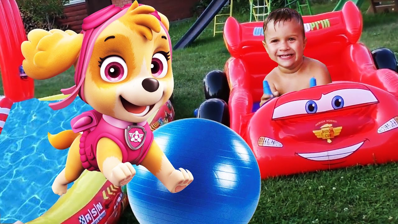 SHHenyachij-Patrul-PRIKLYUCHENIYA-V-Bassejne-PAW-Patrol-vse-serii-podryad-Video-dlya-Detej-SHHenyachij-Patrul