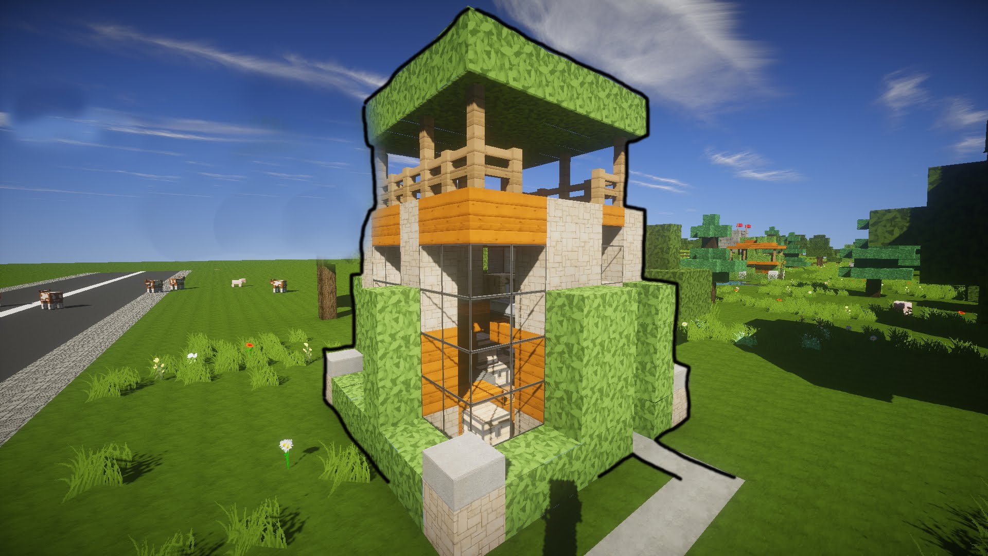 STARTOVYJ-DOM-V-MAJNKRAFT-6x6-Tri-Etazha