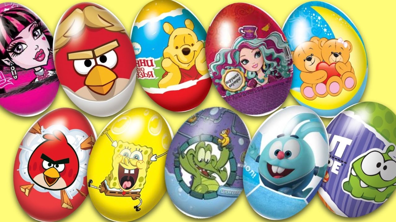 Syurprizy-20-shokoladnyh-yaits-syurprizov-Kinder-syurprizy-Igrushkin-TV
