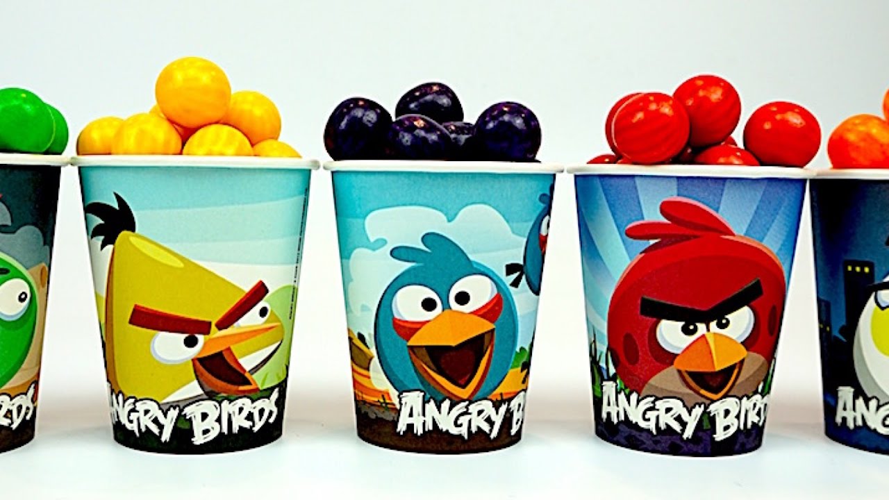 Syurprizy-Engri-Berds-v-stakanchikah.-SHokoladnye-yai-tsa-syurprizy.-Surprise-eggs-angry-Birds