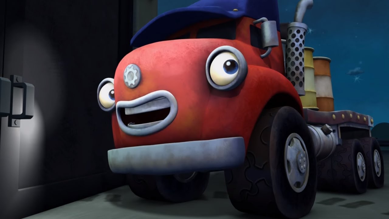 TRAKTAUN-Kosmotrak-Veselye-multiki-pro-mashinki-gruzovik-evakuator-samosval-monstr-trak