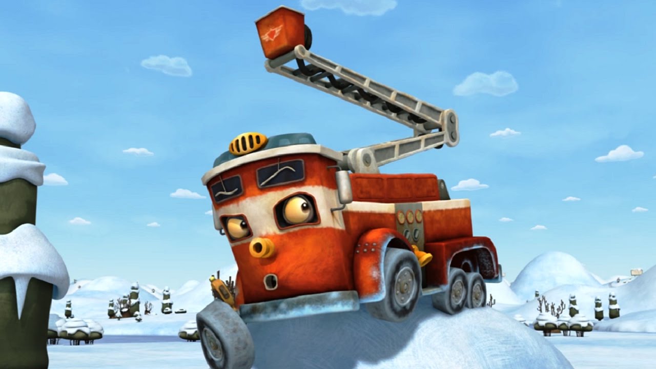 TRAKTAUN-Snezhnyj-tramplin-Multiki-pro-mashinki-Zimnyaya-seriya