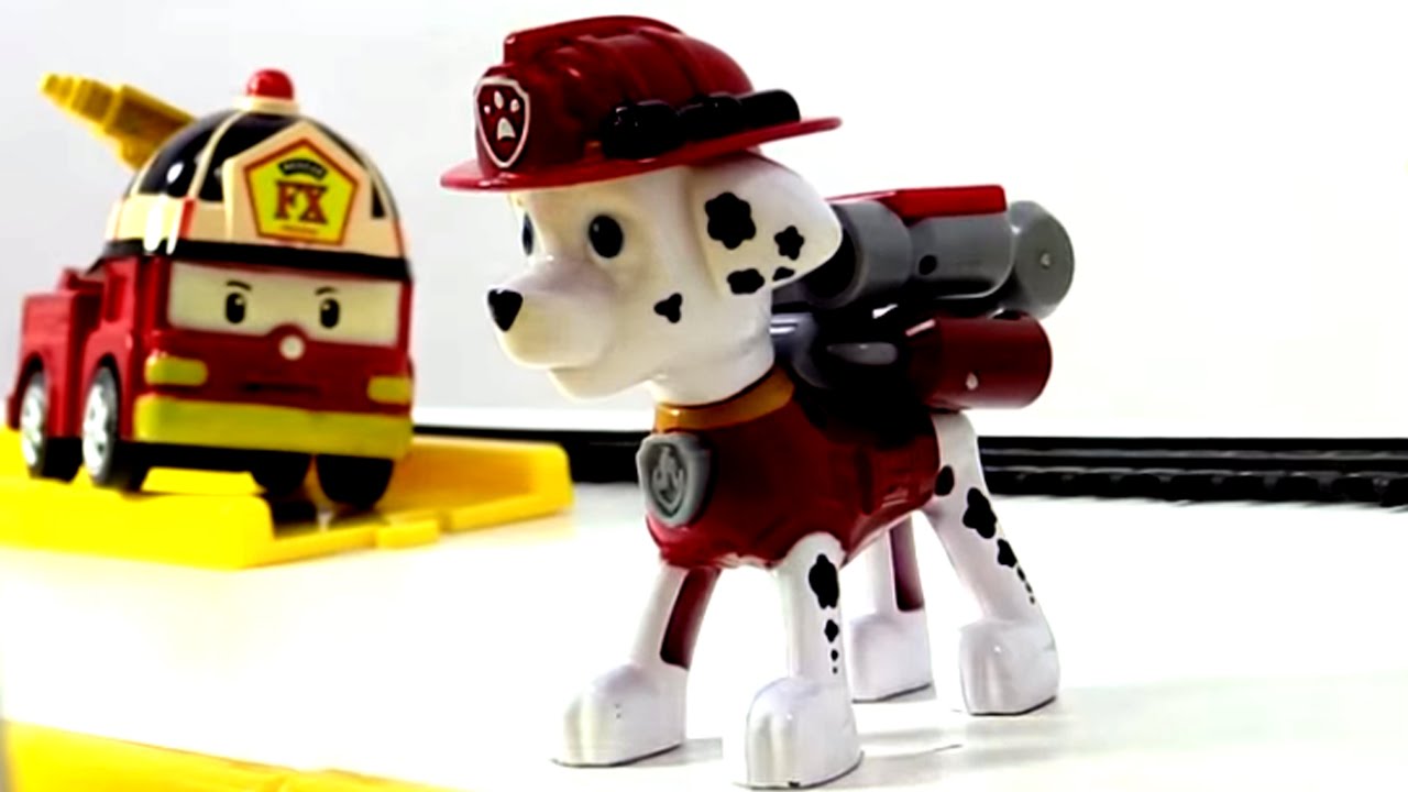 Video-dlya-detej-Robokar-Poli-i-SHHenyachij-patrul.-Stroim-Pozharnuyu-stantsiyu
