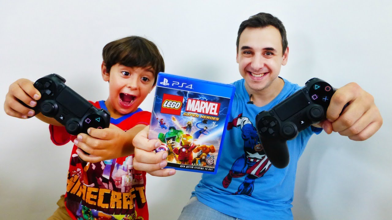 Video-igry-na-PS4-PlayStation-ot-LEGO-MARVEL-Papy-Roba-i-YArika-LEGO-MARVEL-SUPER-HEROES