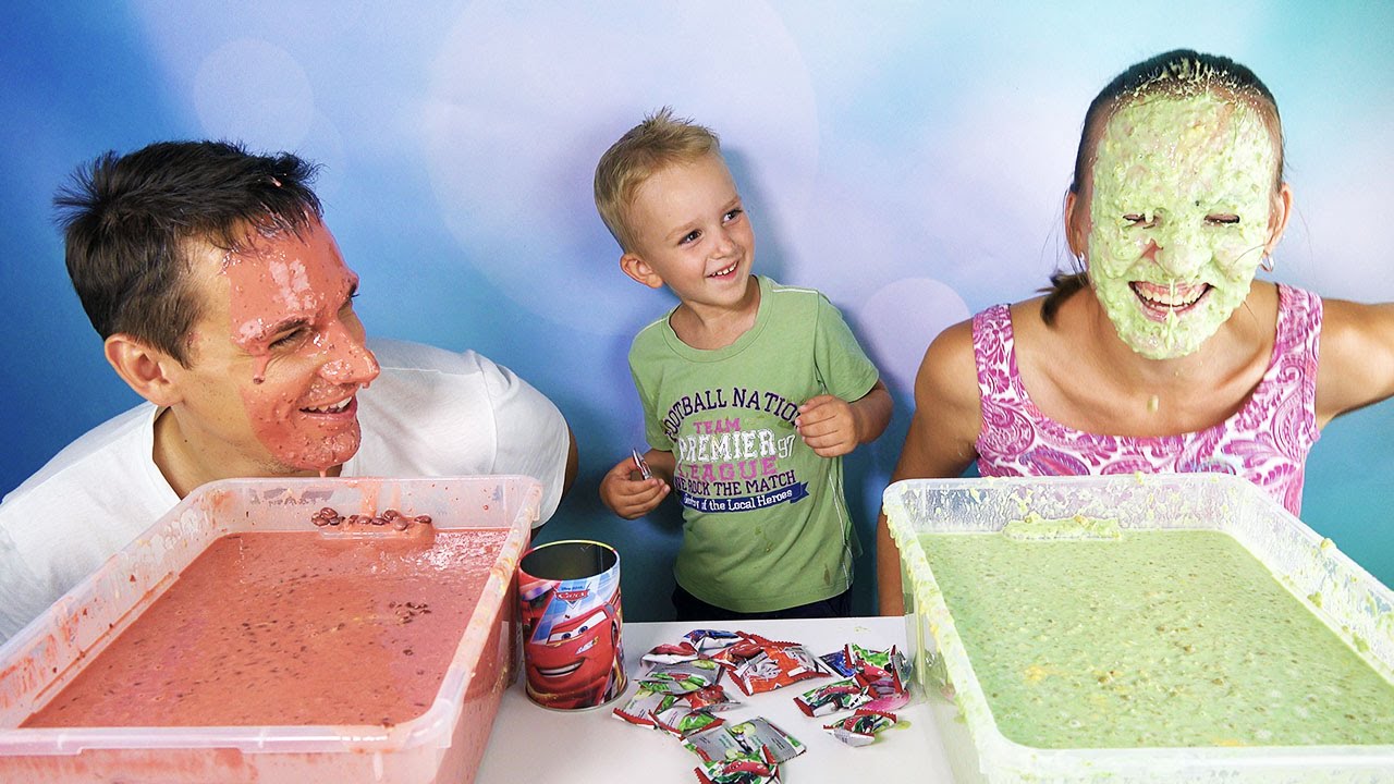 CHELLENDZH-S-EDOJ-Goroh-Kukuruza-Fasol-SHOK-CHELENDZH-Vyzov-prinyat-Kids-vs-Food-Challenge