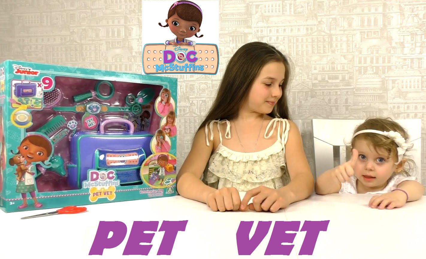 Doktor-Plyusheva-lechebnyj-nabor-video-obzor.-Doc-McStuffins-set-review