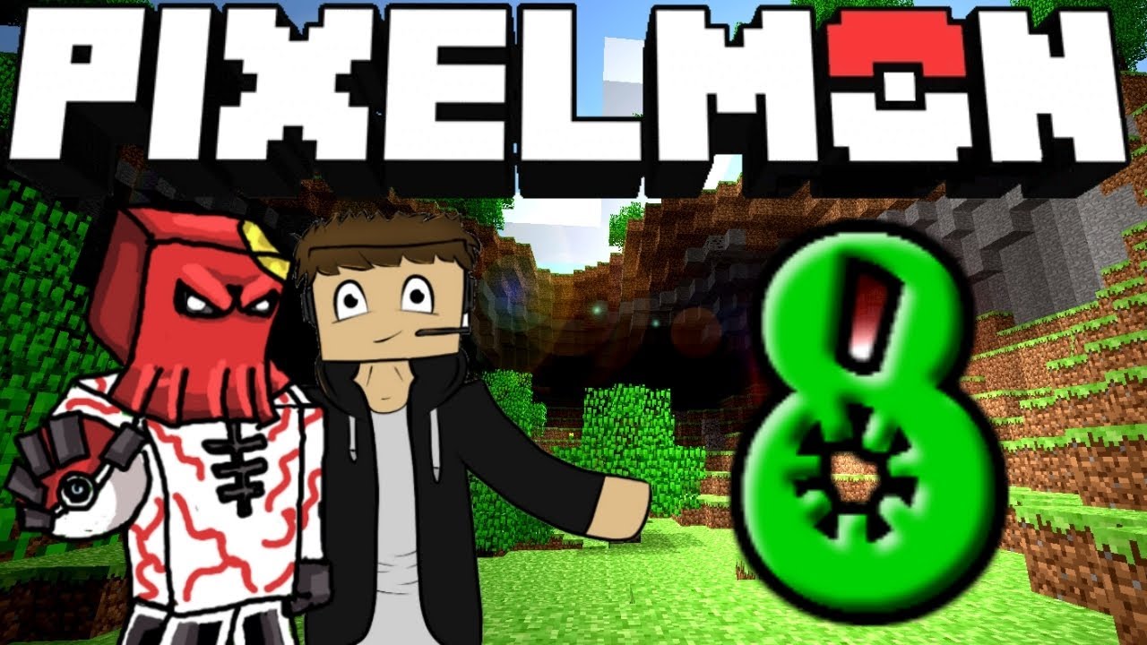 Minecraft-PIXELMON-8-Raznye-pokemony